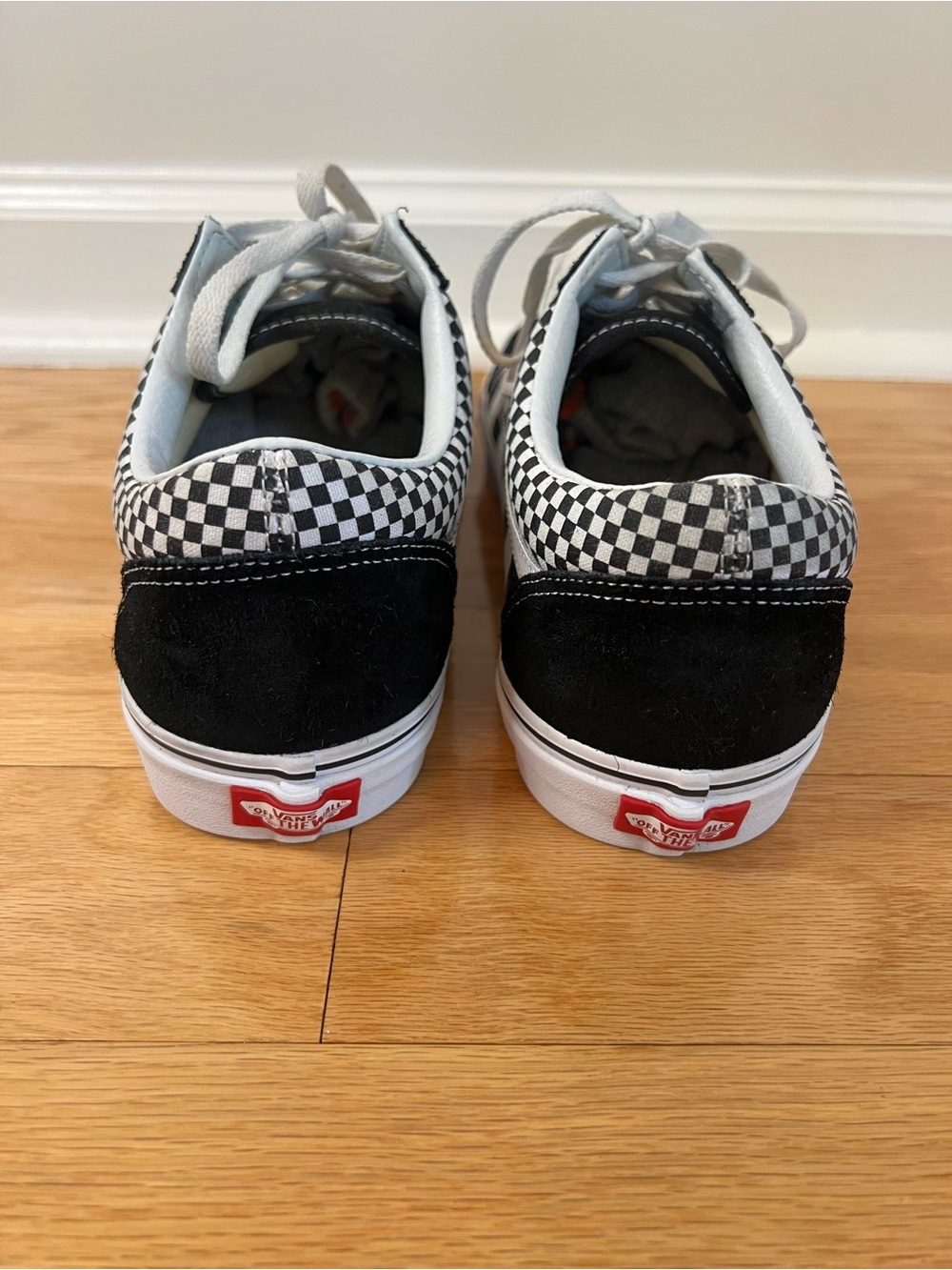 Vans Old Skool “Mix Checker” in Black/True White (Men’s 10.5/Women’s 12) - Picture 5 of 8